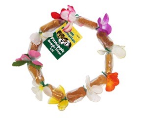 Pineapple Doggie Treat Lei