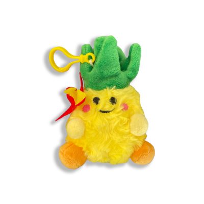 CHEEKY PINEAPPLE PLUSH w/KEY RING