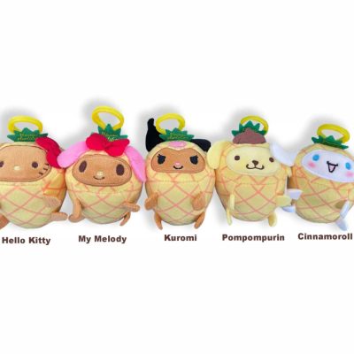 HELLO KITTY - 2" MINI PIGGY WITH CLIP (choose from Hello Kitty, My Melody, Kuromi, Pompompurin, Cinnamaroll)