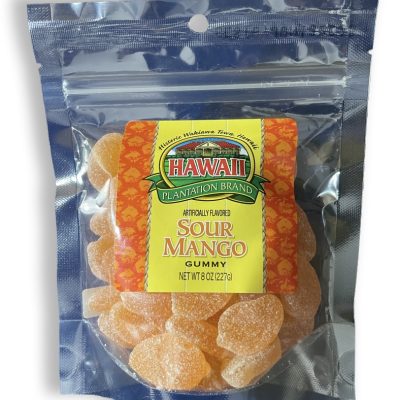 MINI 3D SOUR MANGO GUMMY 8 OZ.