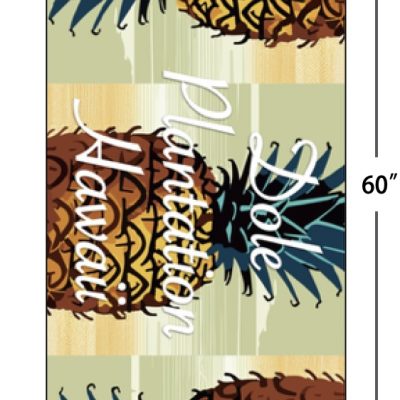 MICROFIBER BEACH TOWEL - SUNSET DESIGN