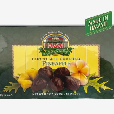 CHOCOLATE COVERED PINEAPPLE - 8 OZ