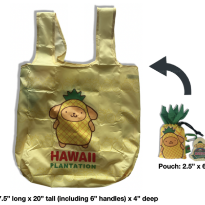 HELLO KITTY - POMPOMPURIN DRAWSTRING FOLDABLE BAG